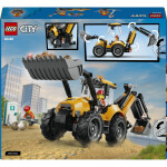 LEGO LEGO® City 60480 Žlutý nakladač s rypadlem