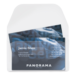 Djois samolepicí kapsa na vizitky, 105 x 60 mm, s chlopní, 10 ks