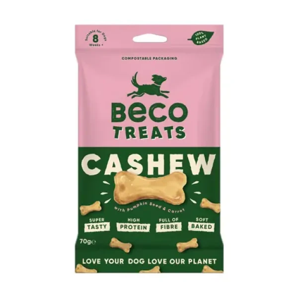 BeCoThings Beco Treats Odměna pro psy Cashew 70g (BG-755813)