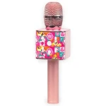 Tlapková patrola Bluetooth karaoke mikrofon růžová / USB-A/C / 10m (BIE003645)