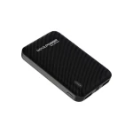 RealPower PB-5000 SE černá / Powerbanka 5000 mAh / 2x USB USB-C / 5V / 2,4A (415545)