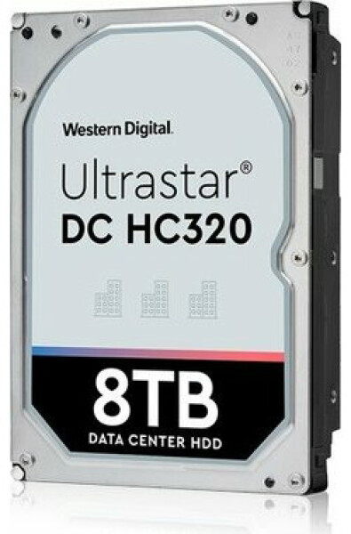 WD Ultrastar 8TB / HDD / 3.5 SATA III / 7 200 rpm / 256MB cache / 5y / pro servery (HUS728T8TALE6L4)