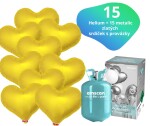 Helium set - helium a balónky IBREX srdce zlaté 15 ks - Balonky.cz Helium set - helium a balónky IBREX srdce zlaté 15 ks - Balonky.cz