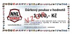 Dárkový poukaz - voucher Fanda-NHL.cz Hodnota: 1 500 Kč