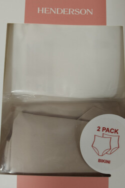 DÁMSKÉ KALHOTKY BUMP2 42854 2 PAK SS25 BEŻ-ECRU 2XL