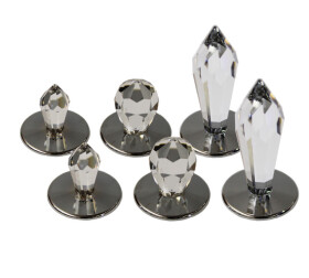 Cariitti set, chrom, fitinka krystal, 6x C1532621L