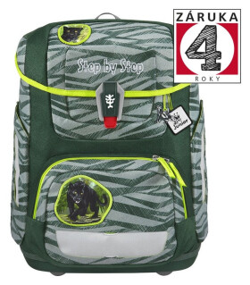 Školní aktovka CIRCLE Jungle Cat Chiko 5 dílný set, AGR certifikát