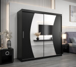 Šatní skříň Abi W0 Barva korpusu: Dub Sonoma, Rozměry: 200 cm, Dveře: Dub sonoma