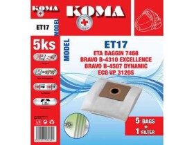 Koma sáčky do vysavače Et17s - Eta Baggin 7468, Vp 3120 S