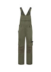 Bib & Brace Twill Cordura pracovní kalhoty s laclem unisex army 50