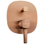 INVENA - Sprchová baterie podomítková GLAMOUR měď BS-02-014-V