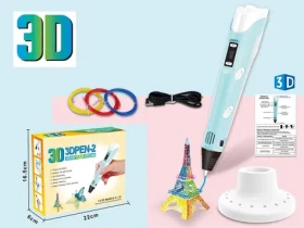 3D pero s filamentem a USB kabelem / Sada / 3D tiskové pero / USB napájení (011601)