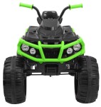 Mamido Dětská elektrická čtyřkolka ATV černo-zelená