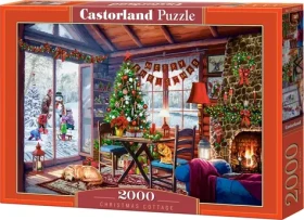 Castorland 200962-2 Puzzle Vánoční chata