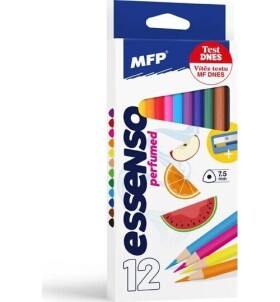 Pastelky ESSENSO 12 ks triangular s ořezávátkem