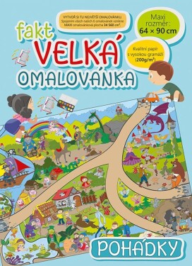 Fakt velká omalovánka Pohádky