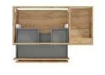 Kielle - Nefia Skříňka s umyvadlem 90 cm, levá varianta, zlatý dub 50027S90L1