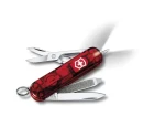 VICTORINOX Kapesní nůž Signature Lite červený transparentní (0.6226.T)