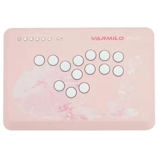 Varmilo FK2 Arcade Controller Sakura / Arkádový herní ovladač pro PC / 14 tlačítek / USB (A77A103H5A0A01A070)