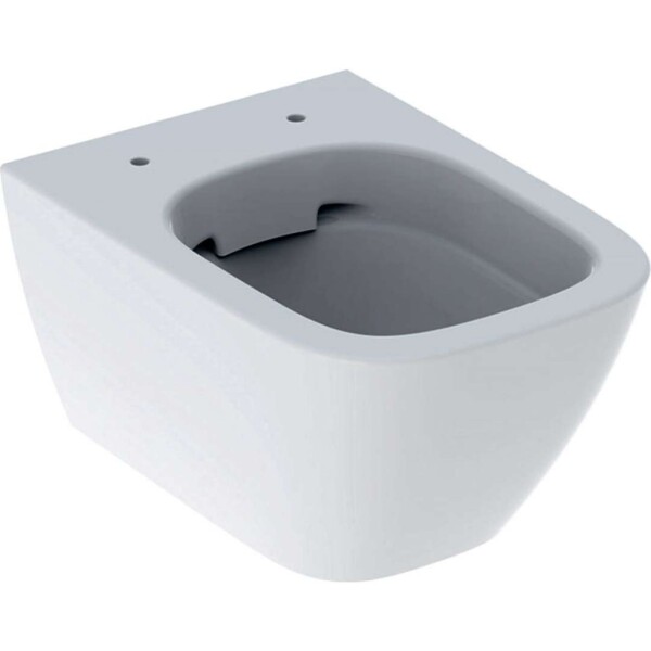 GEBERIT - Smyle Square Závěsné WC, Rimfree, bílá 500.379.01.1