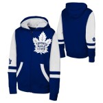 Outerstuff Dětská mikina Toronto Maple Leafs Face Off Fz Flc Hd Velikost: Dětské XL (13 - 15 let)