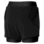Běžecké šortky Mizuno ER 4.5 2in1 Short J2GBA20609 Velikost textilu: XS