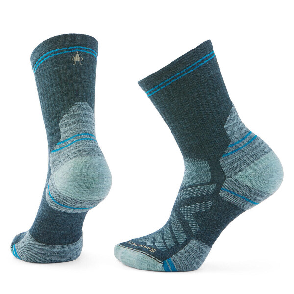 Dámské merino turistické ponožky SMARTWOOL Women's Hike Targeted Cushion Mid Crew S, Twilight Blue velikost: 42-45 (L)