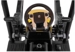 Mamido Dětský elektrický traktor MEGA D68 24V s přívěsem žlutý