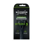 Wilkinson Hydro 3 Black Edition holící strojek + 1 náhradní hlavice (WPS047)