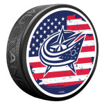 Mustang Puk Columbus Blue Jackets NHL Patriot