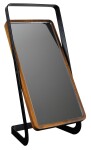 RIDDER - AKASYA kosmetické zrcátko na postavení, 105x227, černá/akácie 03118110
