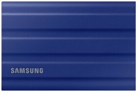 SAMSUNG T7 Shield Externí SSD disk 2TB modrá / Externí SSD / R: 1050 MBs W: 1000MBs / USB-C / IP65 (MU-PE2T0R/EU)
