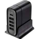 Dehner Elektronik TYPE-C30GC Adaptér USB-C 30 W do zásuvky (230 V), vnitřní Výstupní proud (max.) 3 A USB-C® Počet výstu