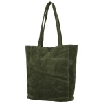 Trendy dámský koženkový set kabelek Oktavie, tmavě zelený