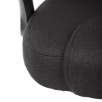 Kancelářské křeslo, houpací mechanismus, černá látka, KA-C713 BK2