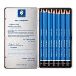 Staedtler Mars Lumograph sada 12 grafitových tužek 8B-2H šestihranné