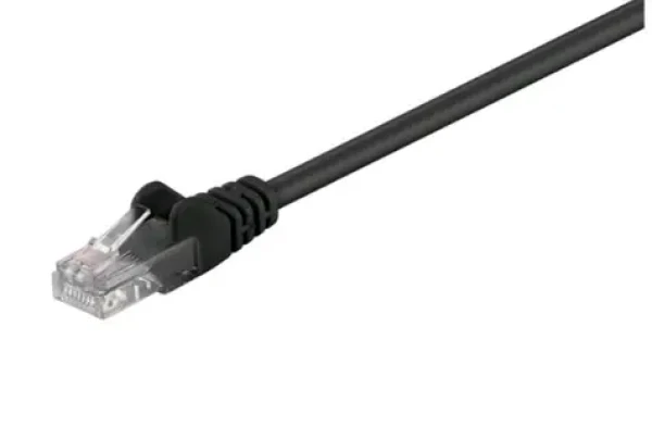 MicroConnect CAT5e U/UTP VALUEPACK 2m černá / PVC / 10ks (V-UTP502SVP)