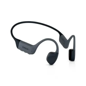 EVOLVEO BoneMax šedá / bezdrátová sluchátka na lícní kosti / Bluetooth / MP3 / 32GB / IPX8 (BONEMAX32-GY)