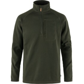 FJÄLLRÄVEN Övik Fleece Half Zip M, Deep Forest (vzorek) velikost: L