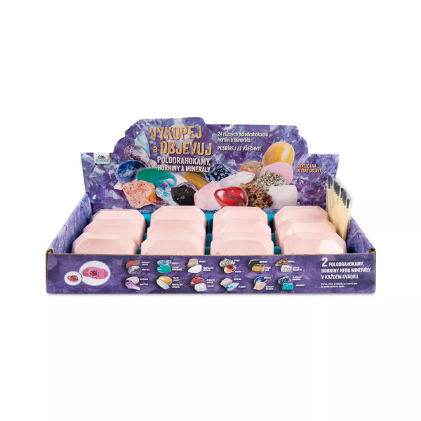 Vykopej a objevuj - Minerály (1ks) - Albi