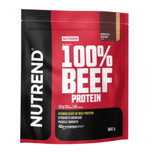 100% Hovězí protein - Nutrend (čokoláda lískový oříšek, 900 g) (42298-1-900g-chocolatehazelnut)