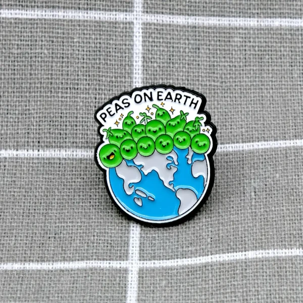 Pinarna.cz Zeměkoule plná hrášků - Peas on Earth / Mír (Hrášek) na Zemi