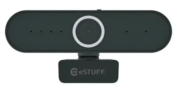 ESTUFF G625 HD Office Webcam černá / Webkamera / Full HD 1080p / 30 fps / Mikrofon / USB (GLB246250)