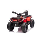 Mamido Dětská elektrická čtyřkolka Can-Am Outlander ATV 4x200W červená
