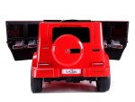 Mamido Dětské elektrické autíčko Mercedes G500 červené