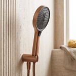 REA - Sprchová hlavice JS-033 Brush Copper REA-03908