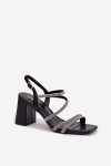 Sandály na podpatku model 225208 Step in style 37