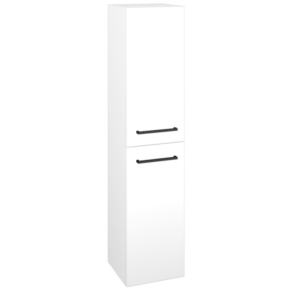 Dřevojas - Vysoká skříň DOS SVD2 35 - N01 Bílá lesk / Úchytka T06 / N01 Bílá lesk / Pravé 140809HP