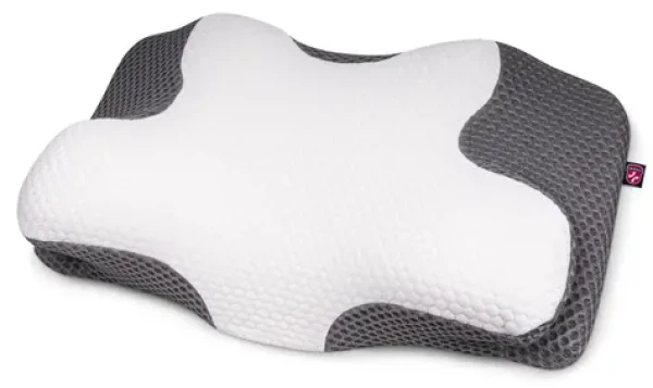 CONNECT IT FOR HEALTH Lyra Anatomický polštář bílo-šedá (CFH-6031-WH)