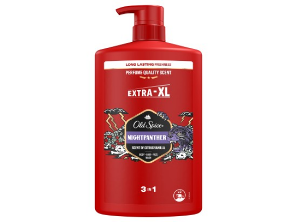 Old Spice Night Panther Sprchový gel 3 v 1 1000 ml